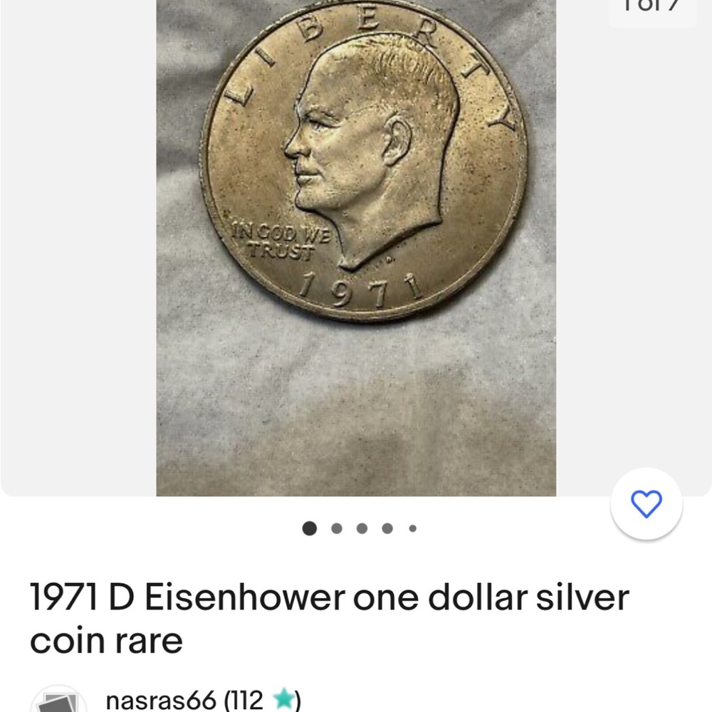 One dollar 1971 - Picture 5 of 8